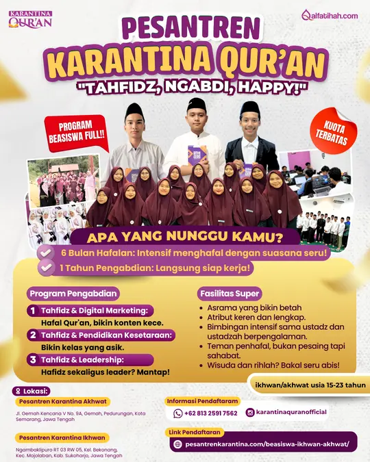Pesantren Karantina Quran